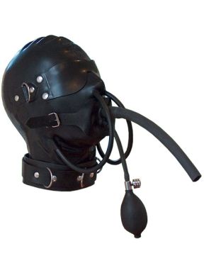 Mister B Heavy Rubber Bondage Hood