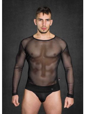 Dale Mas Mesh Sweater - Black Black