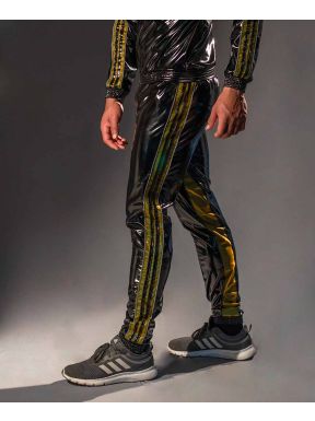 Dale Mas Rebel Kinky Lads Pants - Black Yellow