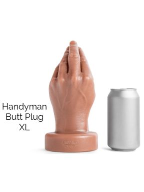 Mr. Hankey's Toys Handyman Butt Plug - Light Skin XL