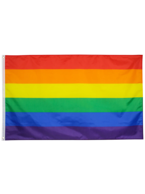 Rainbow Pride Drapeau arc-en-ciel 60 x 90 cm