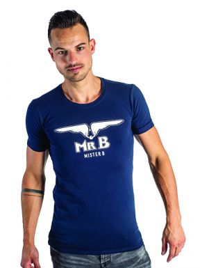 Mister B T-shirt Glow In The Dark Navy - buy online at www.misterb.com