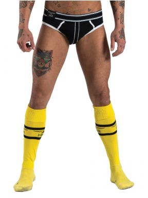 Mister B URBAN Football Socks with Pocket Yellow - buy online at www.misterb.com