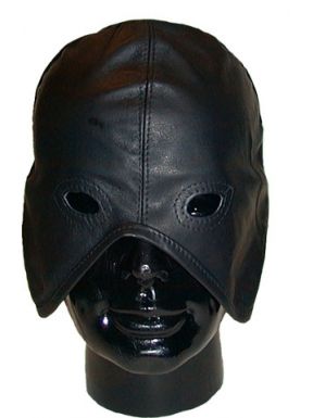 Mister B Leather Master Hood Laced - buy online at www.misterb.com